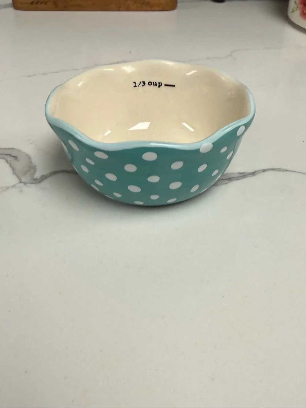Pioneer Woman Rose Shadow Measuring Cups Bowls